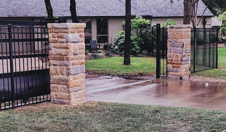 Custom Decorative Stone Columns
