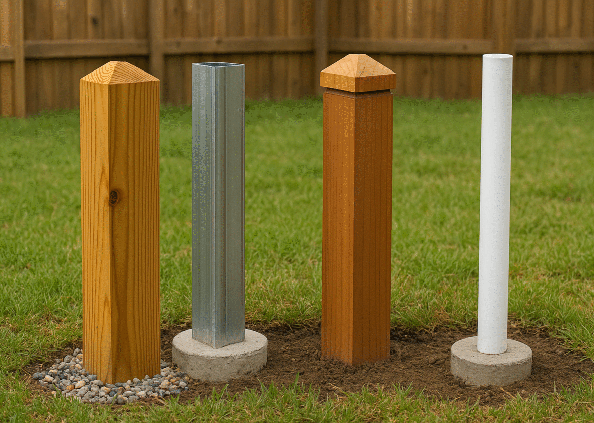 Choosing the Right Fence Posts for Long-Lasting Wood and Iron Fences