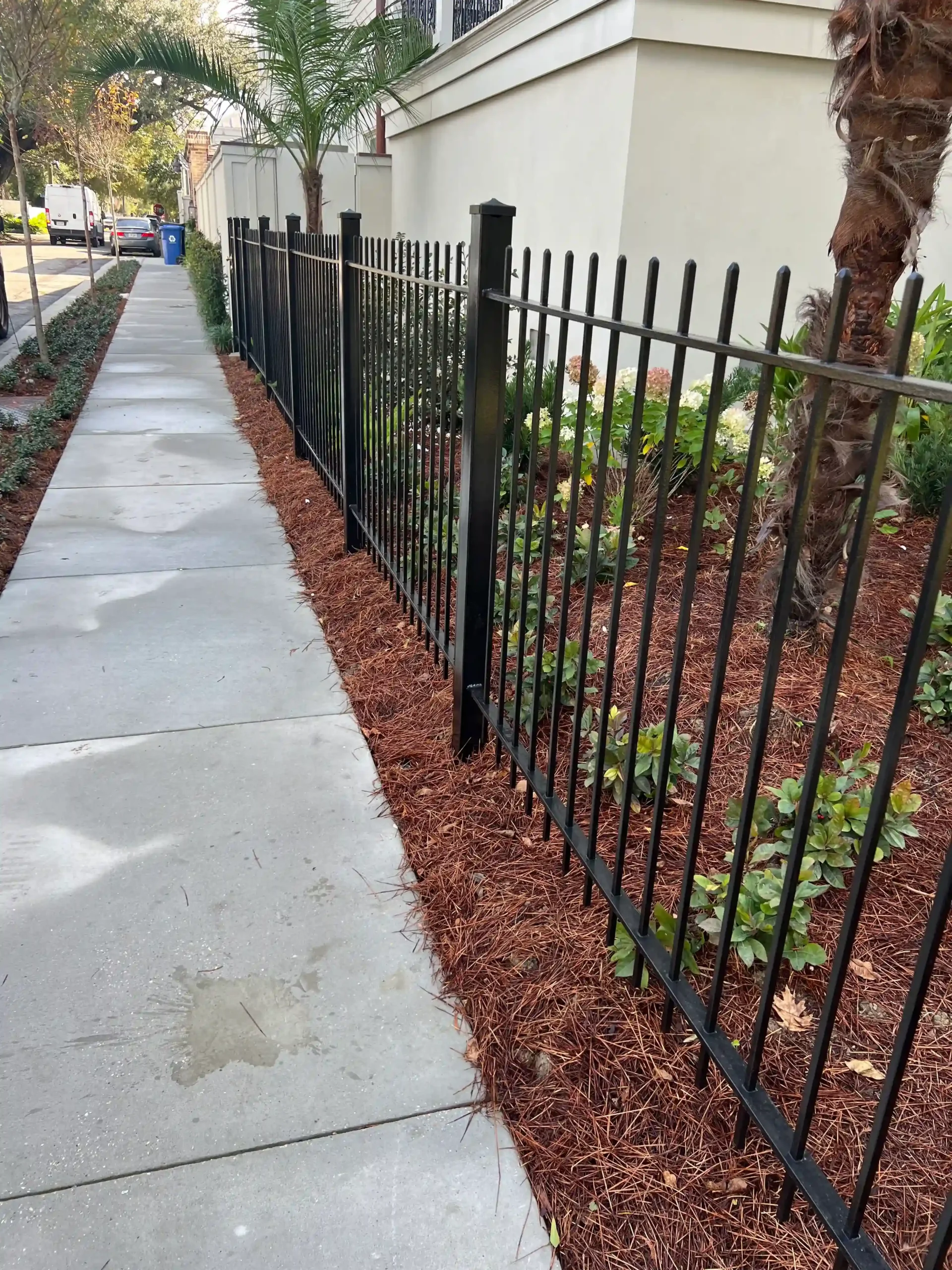Custom ornamental iron works — hand-welded by Tony's Fencing, Northshore Louisiana Custom ornamental iron works — hand-welded by Tony's Fencing, Northshore Louisiana