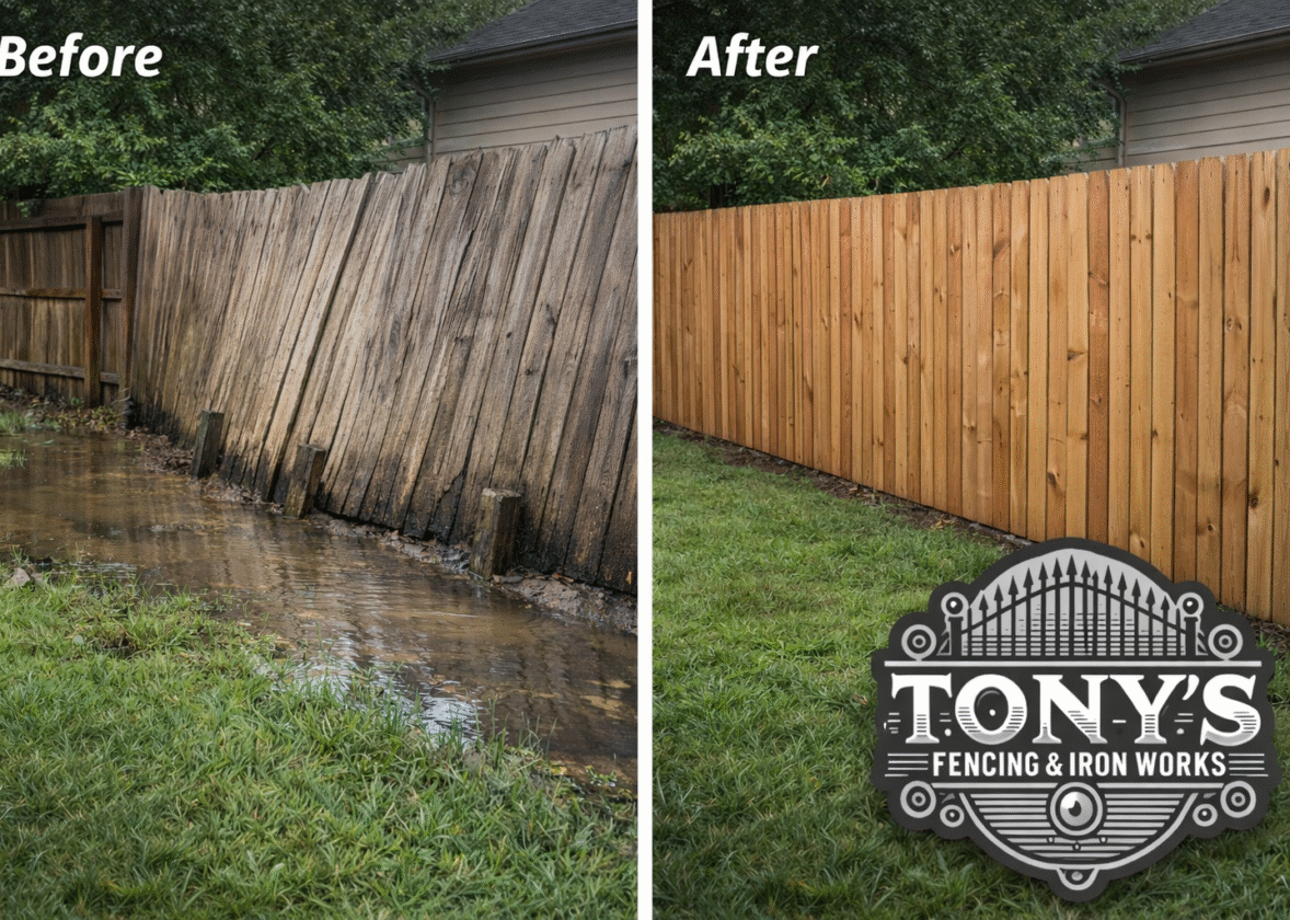How Yard Drainage Affects Fence Longevity in Southeast Louisiana