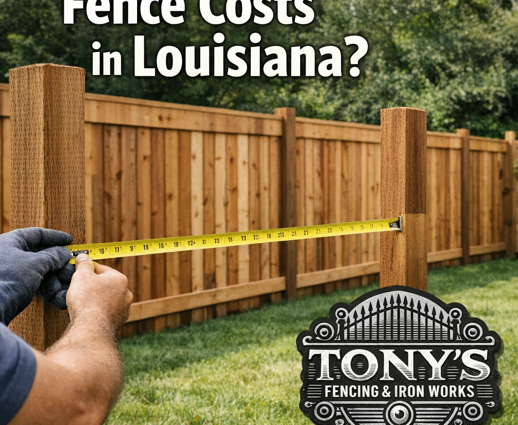 How Much Does a Fence Cost in Louisiana?