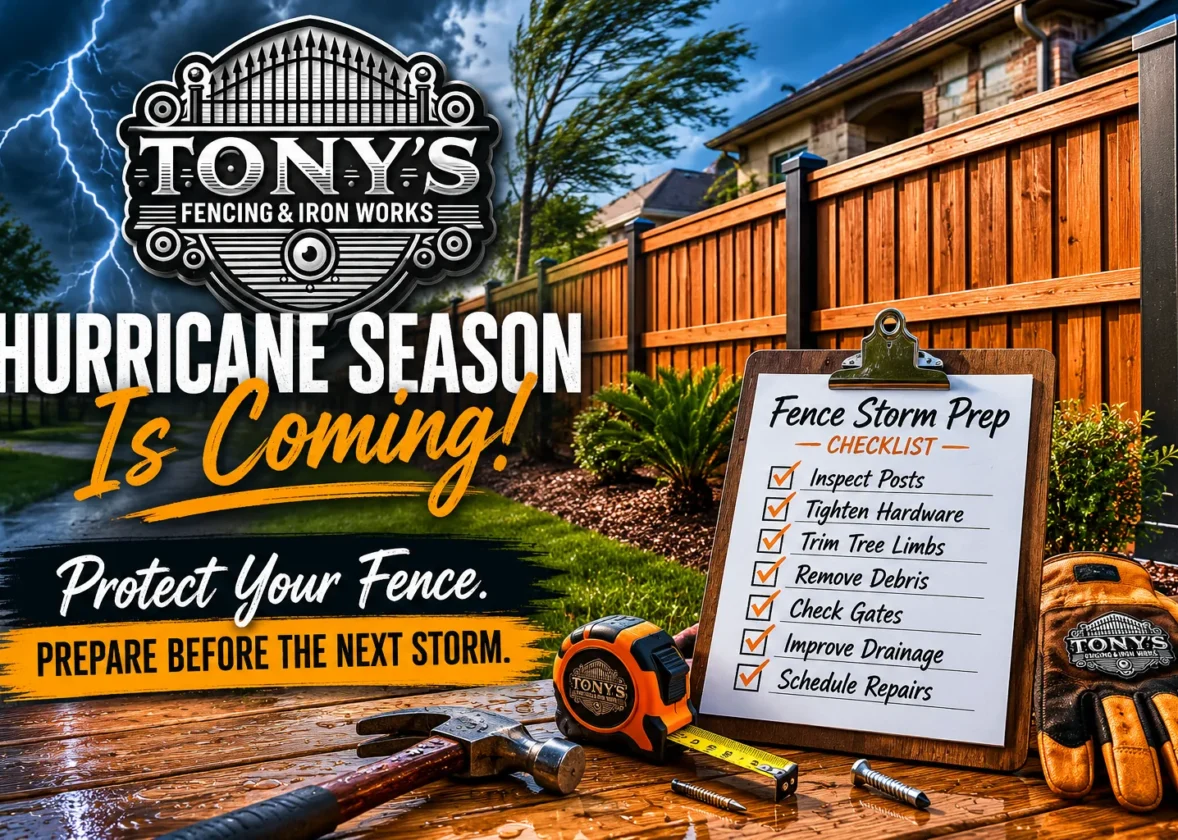Hurricane Season Fence Preparation in Southeast Louisiana: How to Protect Your Fence Before Storms Arrive
