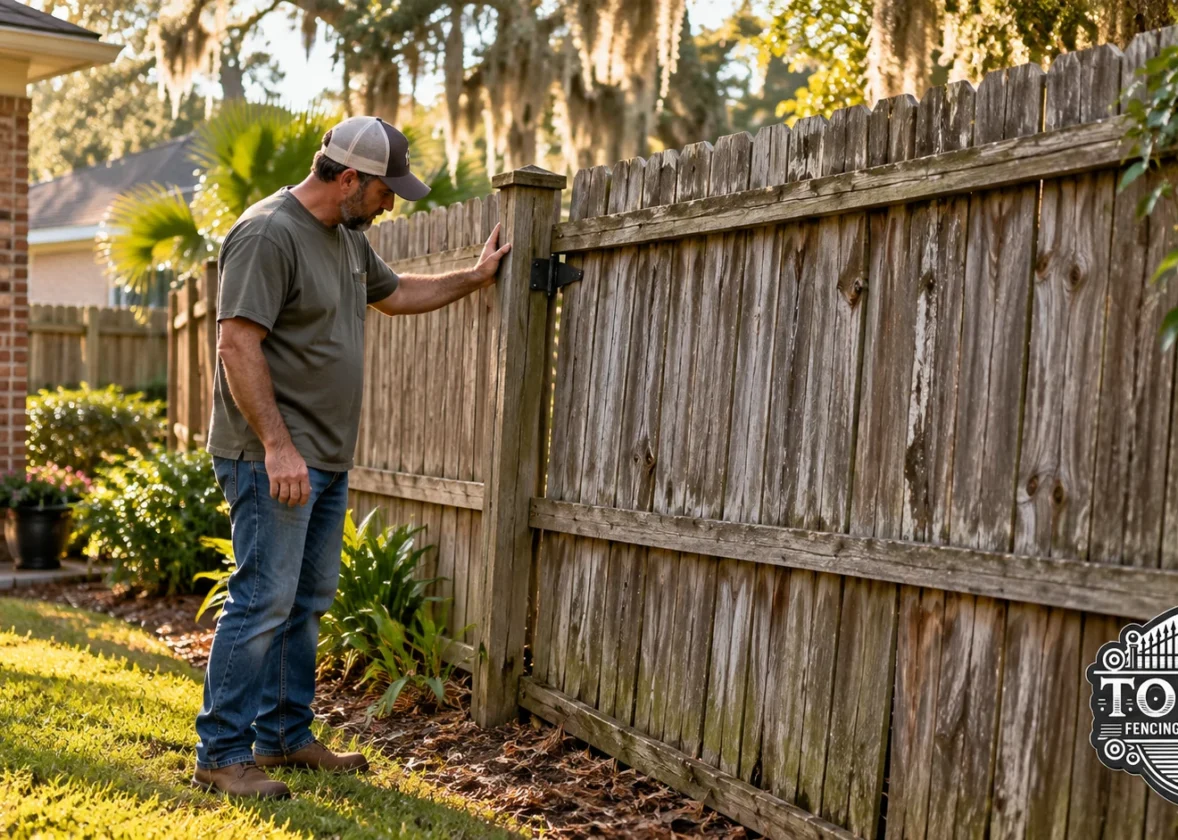 Should You Repair or Replace a Fence in Louisiana? 9 Warning Signs