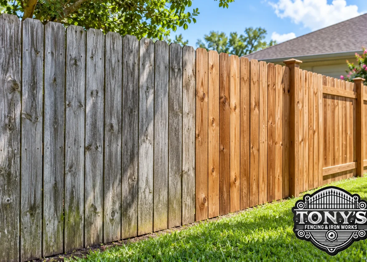 Why Is My Wood Fence Turning Gray? Louisiana Fence Discoloration Explained